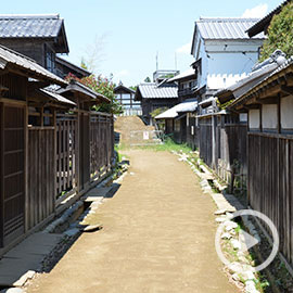 Alley of the Meiji era